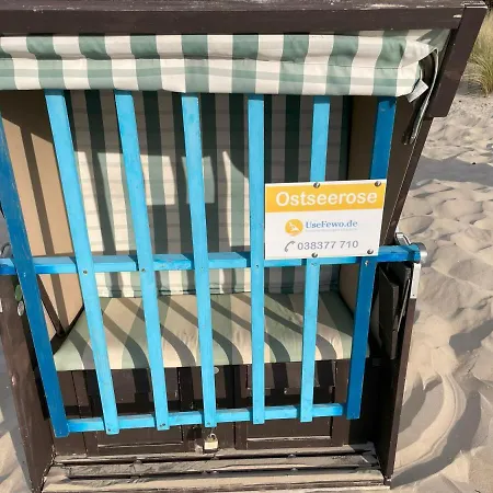 Apartment Ostseerose Ein Strandkorb Ist Im Sommer Inclusive Zempin