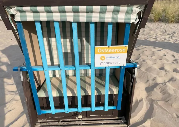 公寓 Ostseerose Ein Strandkorb Ist Im Sommer Inclusive 泽姆平