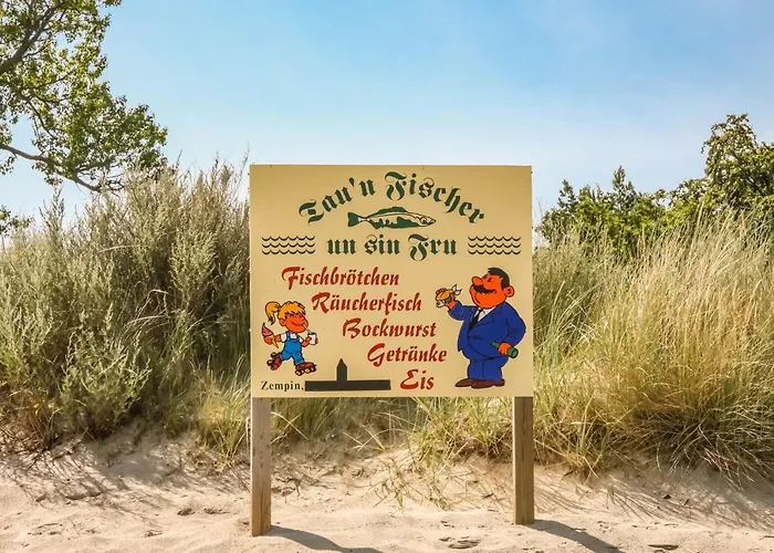 公寓 Ostseerose Ein Strandkorb Ist Im Sommer Inclusive 泽姆平
